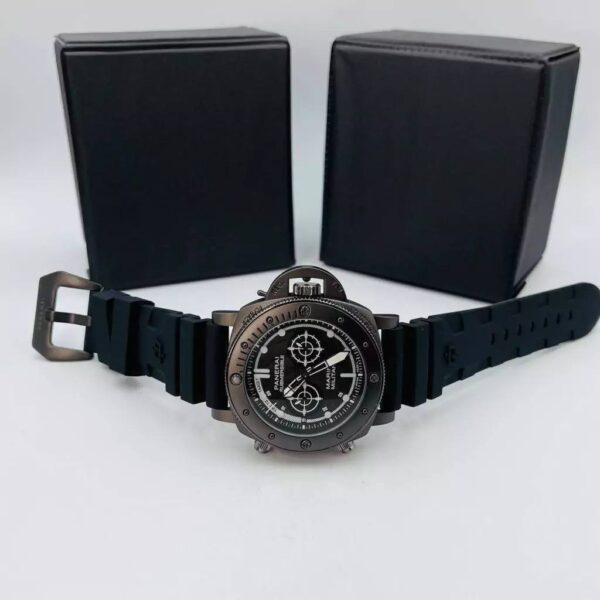 Relógio Masculino Panerai Marina Militare Preto Camuflado - Image 4