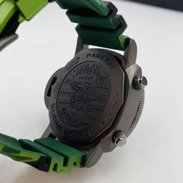 Relógio Masculino Panerai Marina Militare Verde Camuflado - Image 5