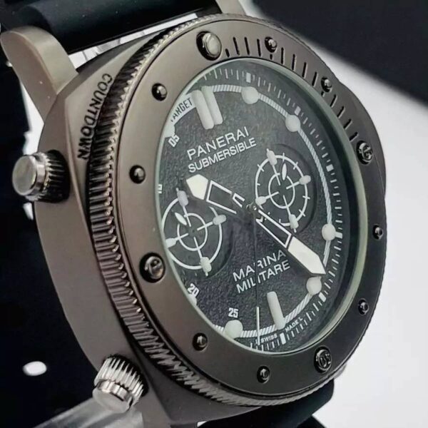 Relógio Masculino Panerai Marina Militare Preto Camuflado - Image 2