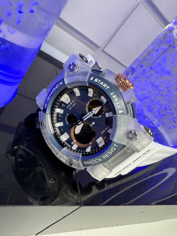 Relógio Masculino G-Shock Frogman Transparente branco p/ borracha - Image 3